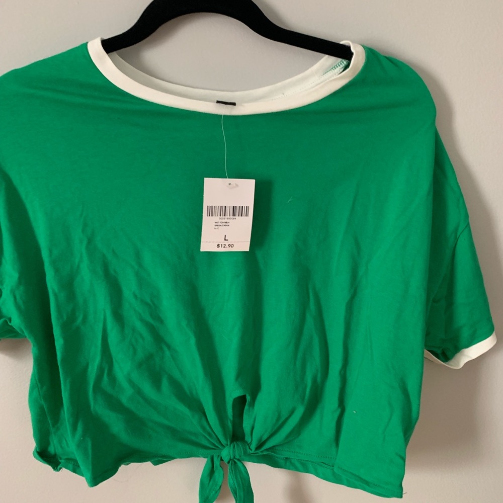 KNOT TIED T-SHIRT